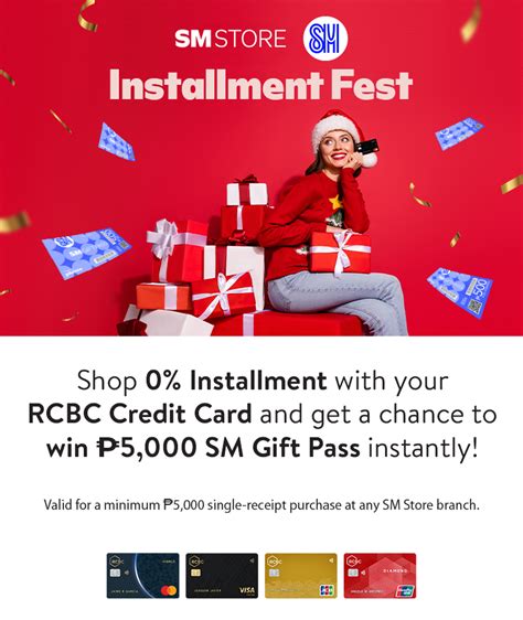 Promos – Installment – RCBC Credit Card.